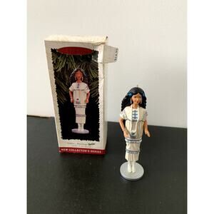 Vintage 1996 Hallmark Native American Barbie of the World Christmas Ornament